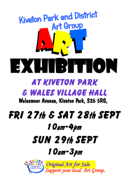 Kiveton Park and District Art Group annual exhibition and sale